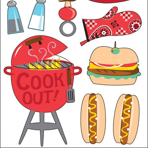 Sticko Classic Stickers-King Of The Grill