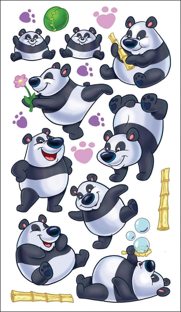 Sticko Rolly Polly Panda Stickers