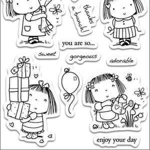 Penny Black Clear Stamp Set, Betsy Bluebell