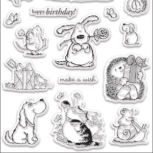 Penny Black Clear Stamp Set, Critter Party
