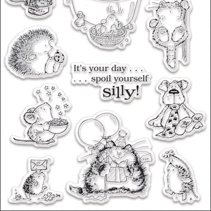 Penny Black Clear Stamp Set, Bubbly