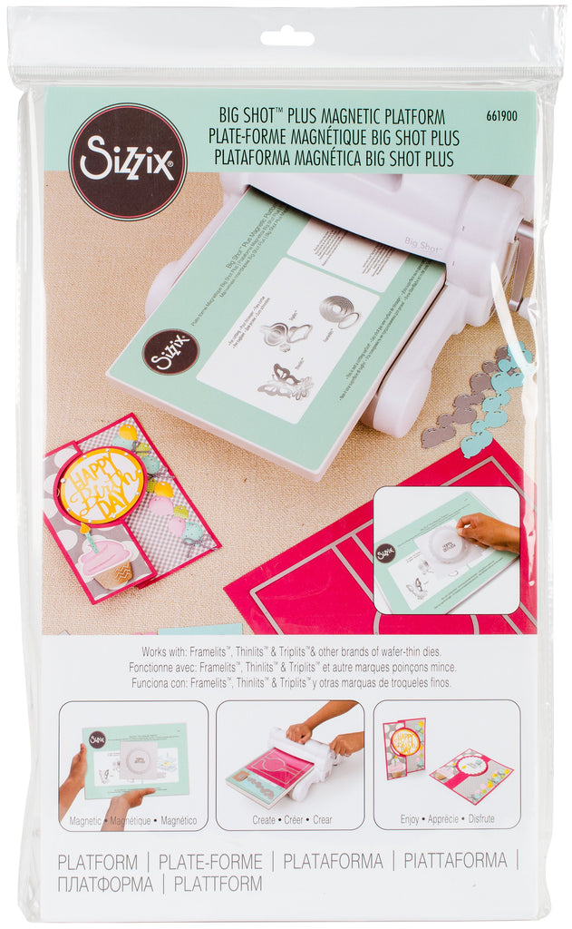 Sizzix SIZ661900 Big Shot Plus Magnetic Platform Big Shot Plus Magneticplatform