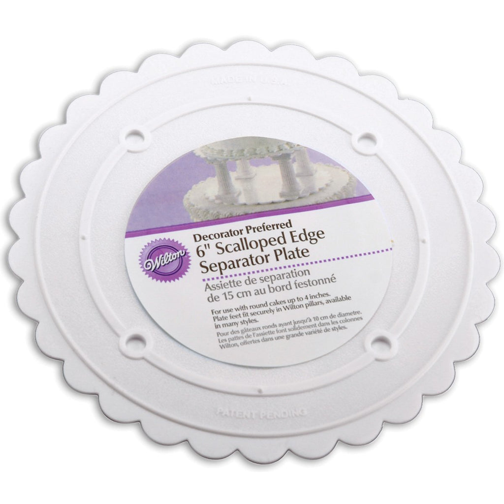 Wilton Decorator Preferred Separator Plate, 6"
