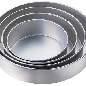Wilton Performance Cake Pans, Round Pan Set of 4, 3 Inches Deep