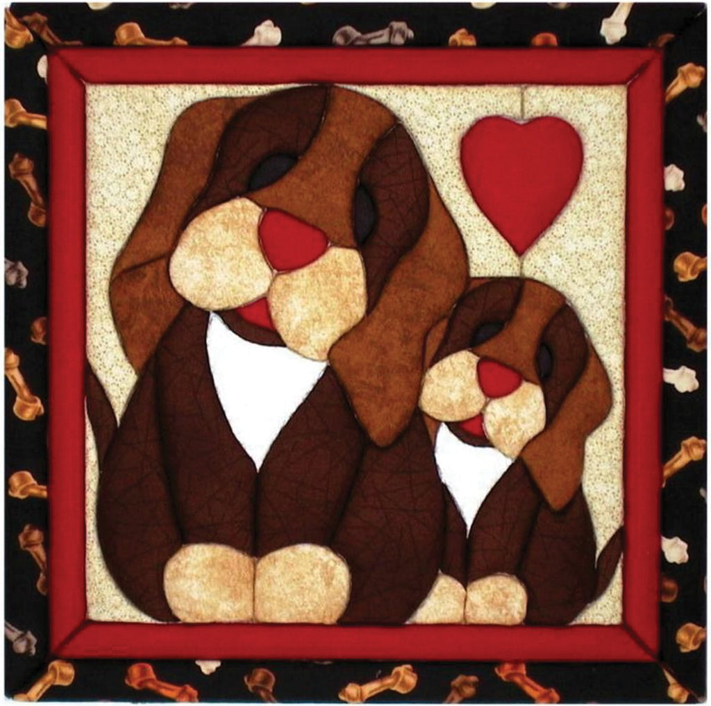 Quilt Magic 12-Inch by 12-Inch Puppy Love Kit
