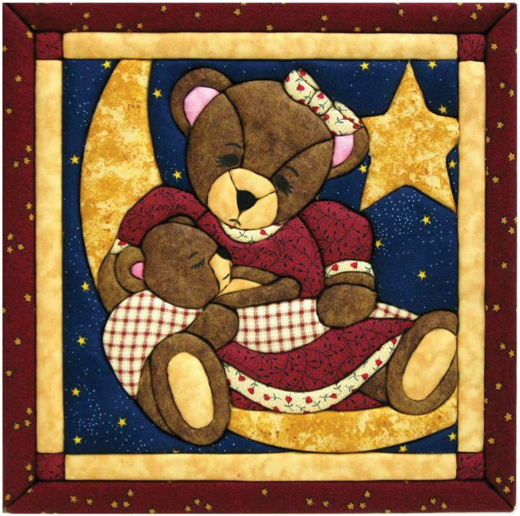 Quilt Magic 12-Inch by 12-Inch Momma and Baby Bear Kit