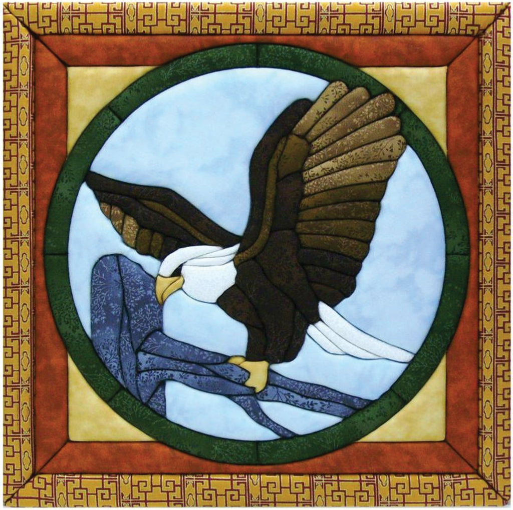 Quilt Magic 12-Inch by 12-Inch Eagle Kit