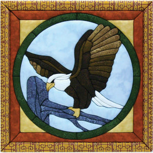 Quilt Magic 12-Inch by 12-Inch Eagle Kit