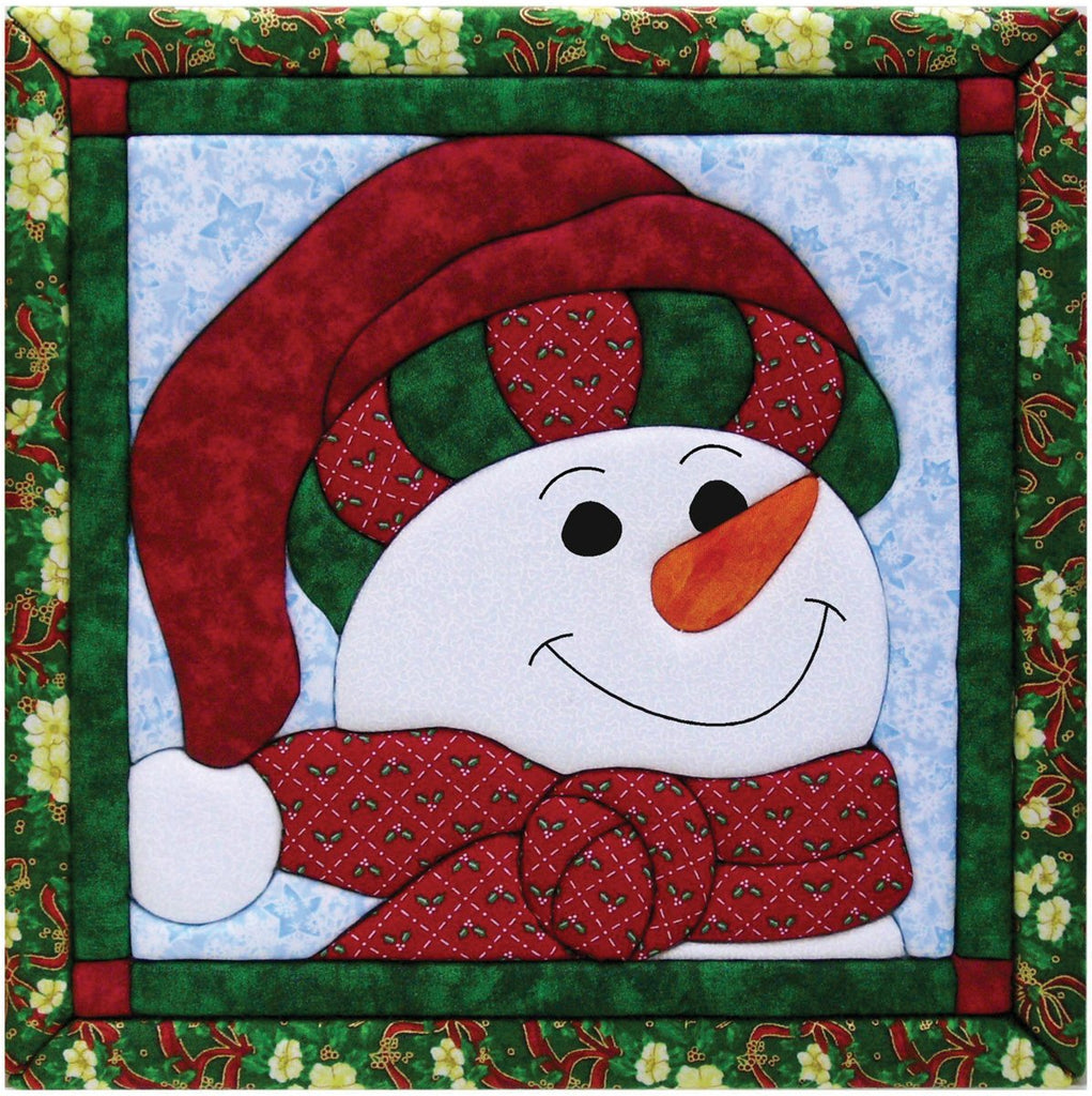 Quilt Magic 12-Inch by 12-Inch Snowman Kit