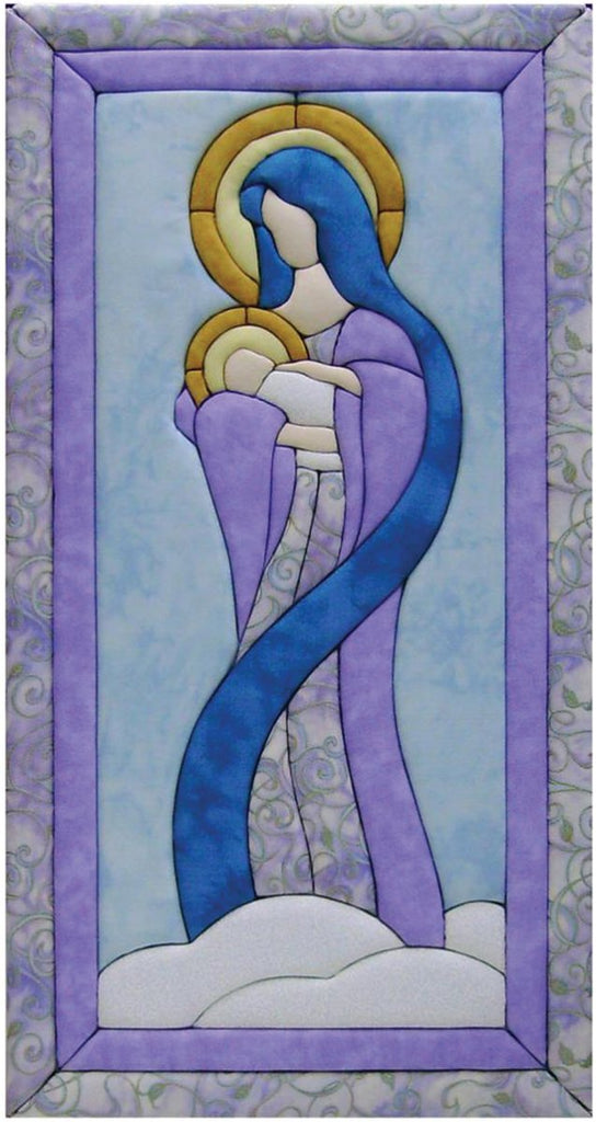 Quilt Magic 10-Inch by 19-Inch Mary and Baby Jesus Kit