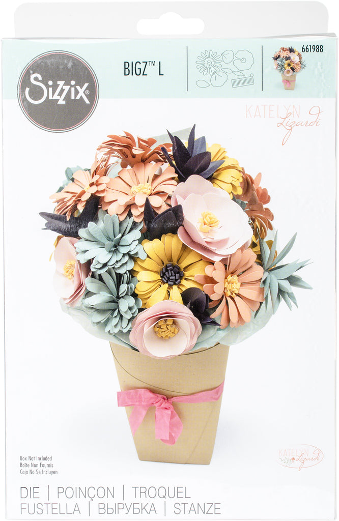Sizzix Bigz L Die 661988 L Bundle of Flowers
