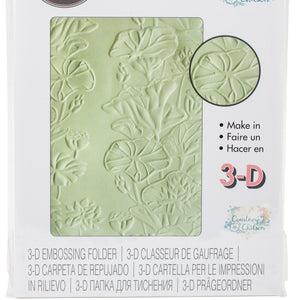 Sizzix 3D Textured Impressions Embossing Folder 661950 Lily Pond
