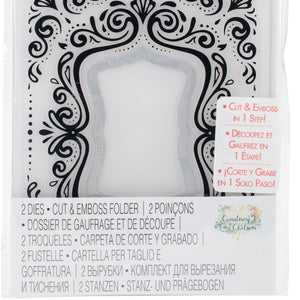 Sizzix Cchilson Impresslits Emboss Folder Aquarius
