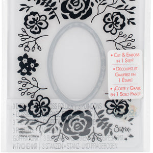 Sizzix 661955 Garden Frame Impresslits Embossing Folder