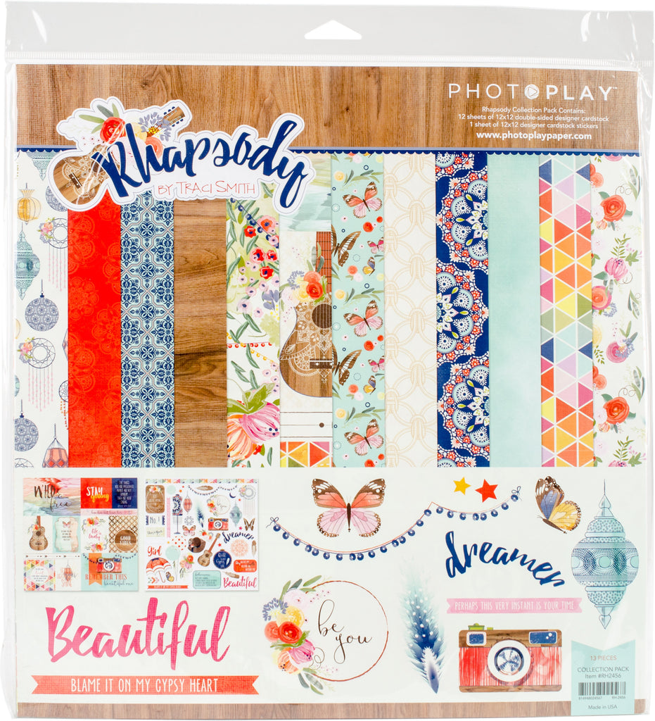 Photoplay Paper PHTRH2456 Photo Play Rhapsody Collection Pack