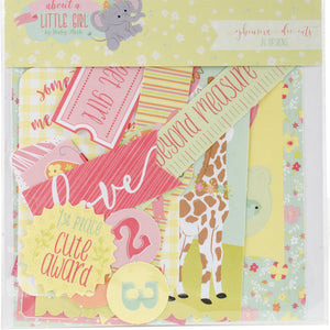 PhotoPlay Paper About A Little Girl Ephemera Die-Cut Embellishments