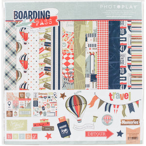 Photoplay Paper Photo Play Boarding Pass Collection Pack 12 x 12