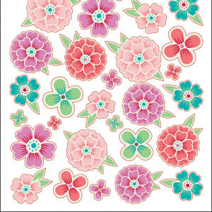 Sticko Flower Tropics Stickers