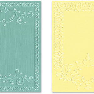 Sizzix Textured Impressions Embossing Folders 2/PK - Ornate Frames Set by Rachael Bright