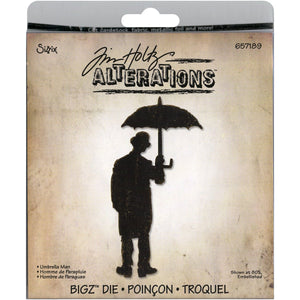 Sizzix Bigz Die - Umbrella Man by Tim Holtz