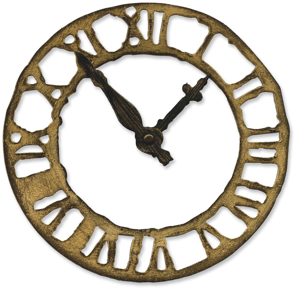 Sizzix Bigz Die - Weathered Clock by Tim Holtz