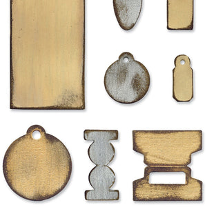 Sizzix Bigz Die - Tiny Tabs & Tags by Tim Holtz