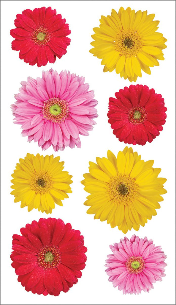Sticko Gerbera Mix Stickers