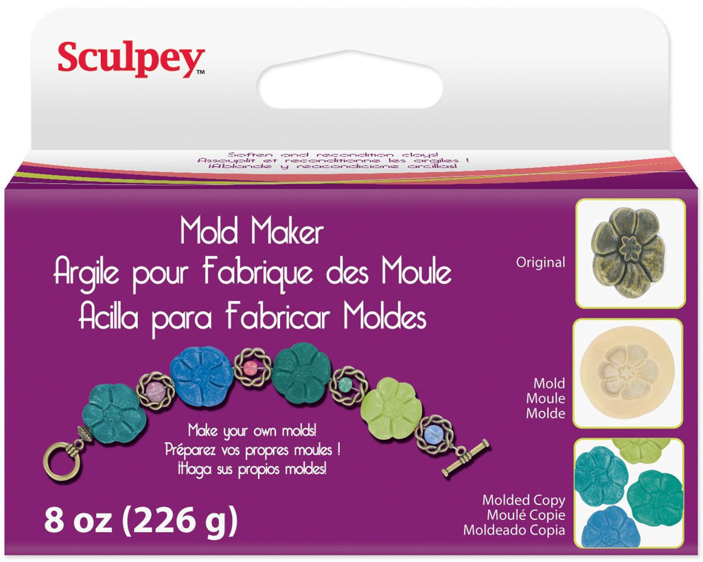 Polyform Sculpey Mold Maker, 8-Ounce, Cream