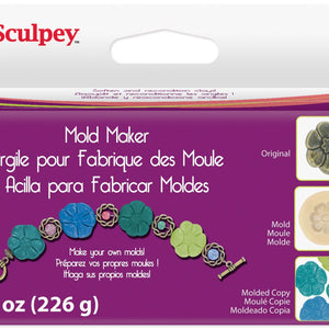 Polyform Sculpey Mold Maker, 8-Ounce, Cream