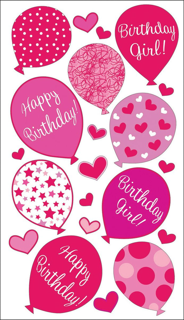 Sticko Birthday Girl Stickers