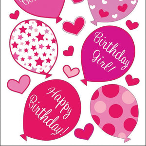 Sticko Birthday Girl Stickers