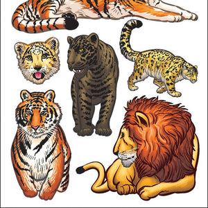 Sticko Big Cats Stickers