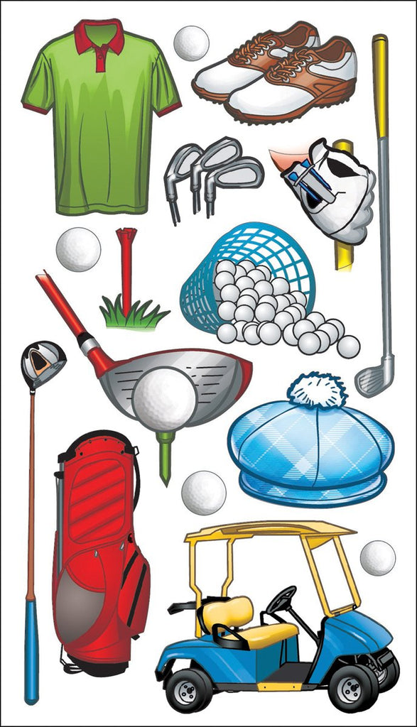 Sticko Golf Stickers