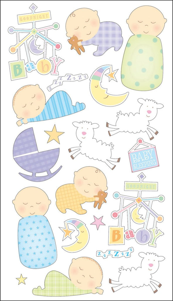 Sticko Sleepy Time Stickers