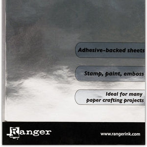 Ranger Inkssentials Metal Foil Tape Sheets, 6 by 12-Inch, 3-Pack