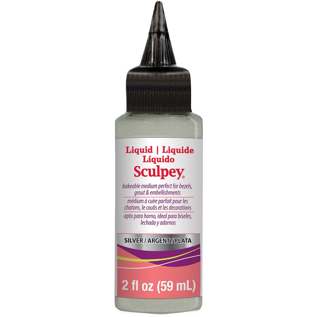 Polyform Liquid Sculpey, 2 oz, Silver