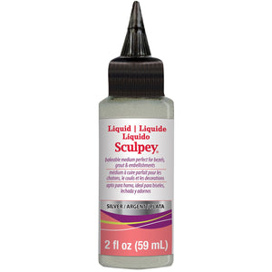 Polyform Liquid Sculpey, 2 oz, Silver