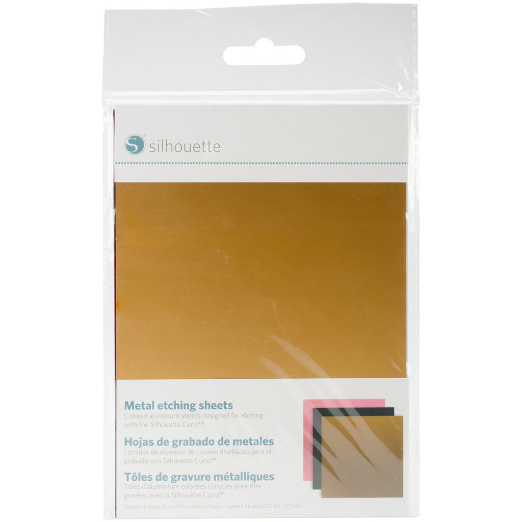 Silhouette Metal Etching Sheets