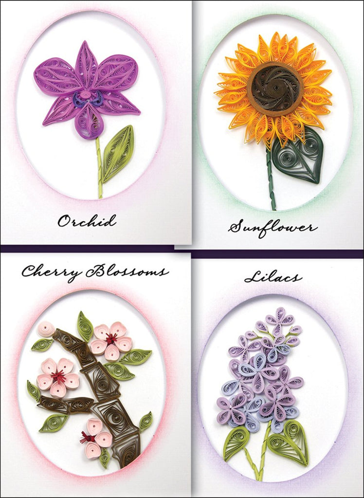 Quilled Creations Elegant Floral Cards Quilling Kit
