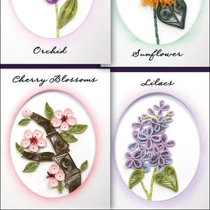 Quilled Creations Elegant Floral Cards Quilling Kit