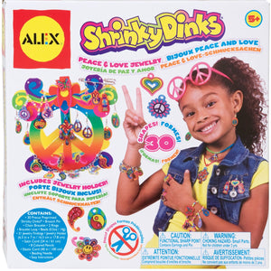 Shrinky Dinks Peace and Love Jewelry Kit