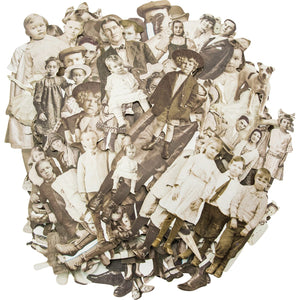 Paper Dolls by Tim Holtz Idea-ology, Card Stock, 107 Dye-Cut Printed Pieces (TH93555)
