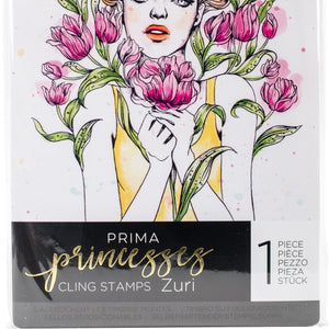 Prima Marketing 655350590949 Cling Stamps-Prima Princesses-Zuri