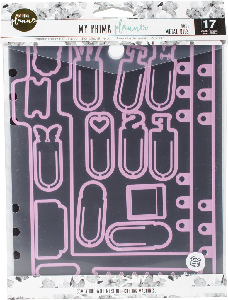 Prima Marketing 655350593261 My Prima Planner Metal Dies - Days 1