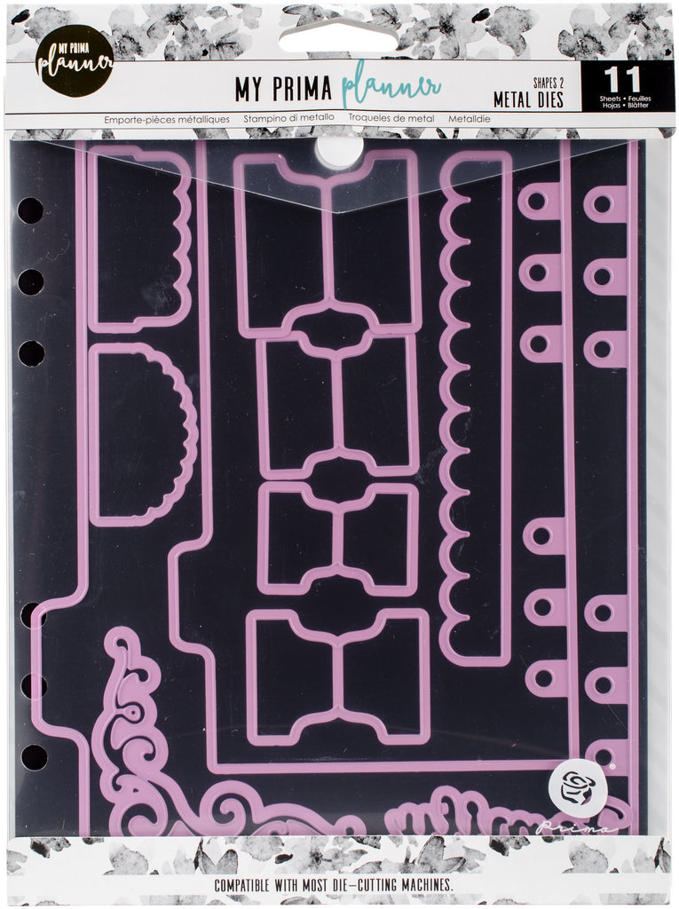 Prima Marketing 655350593292 My Prima Planner Metal Dies - Shapes 2