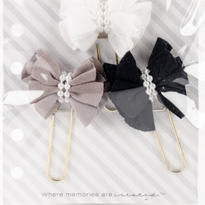 Prima Marketing 655350593742 My Prima Planner Clips - White Noir
