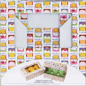 Wilton 415-1207 2-Pack 6 Cavity Cupcake Box, Heaven