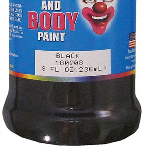 Palmer Face and Body Paint, 8-Ounce, Black