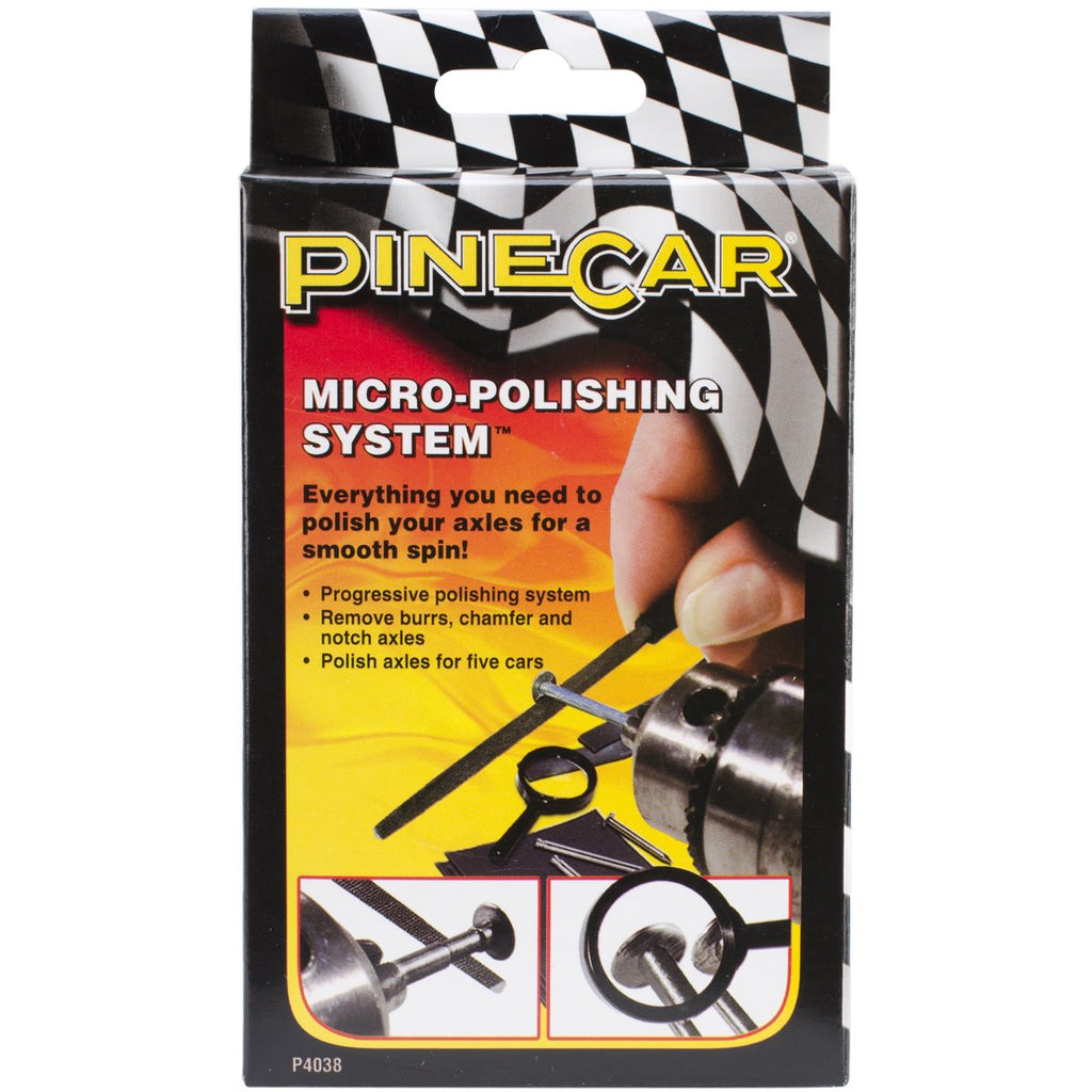 Pine Car Derby Micro-Polishing System-