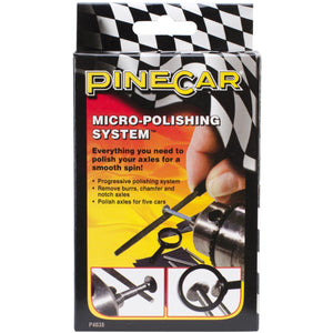 Pine Car Derby Micro-Polishing System-